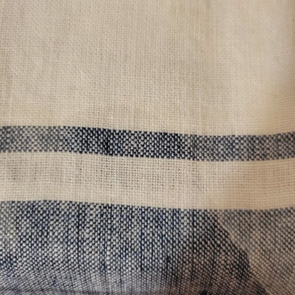Ralph Lauren Addison Jayme Navy Cream 26 X 26 in. European Sham